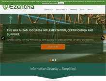 Tablet Screenshot of ezentria.com